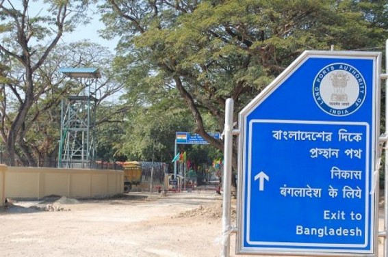 Bangladeshi officials enter India, sent back